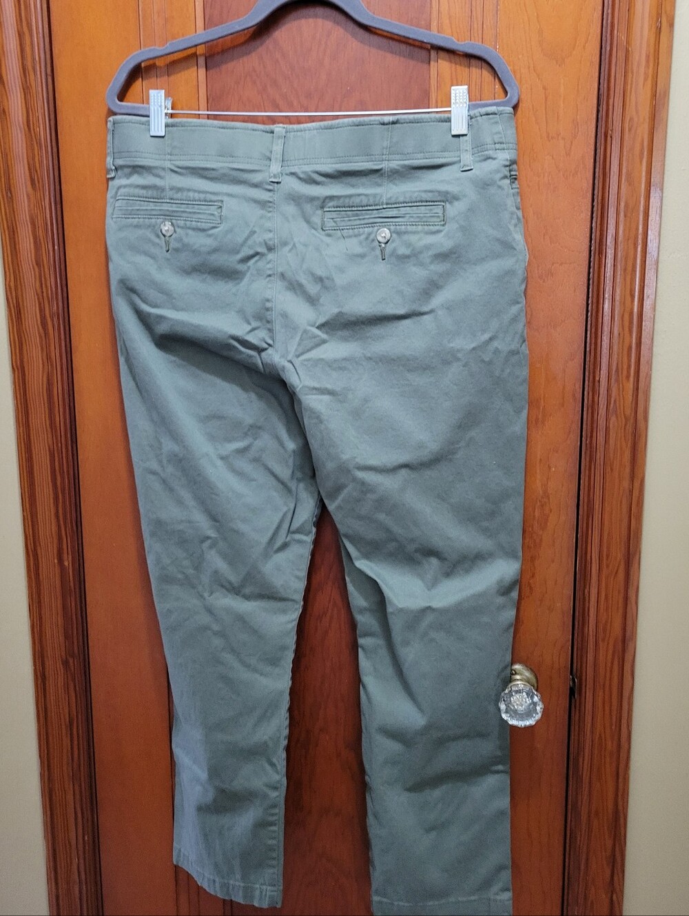 Riders by Lee Slim Crop Pants - Olive Green